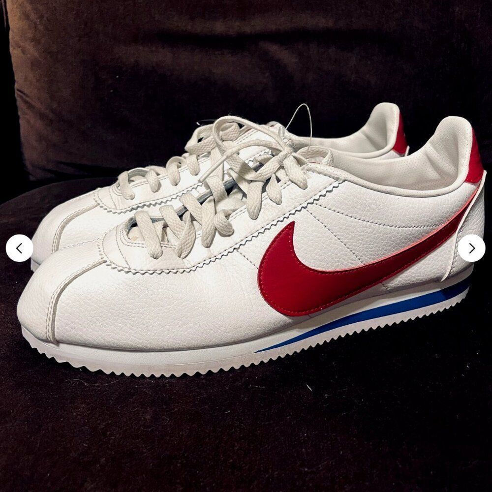 Nike Cortez OG Forrest Gump White/Red/Blue Sneaker Shoes Men 749571-154 11 US 45
